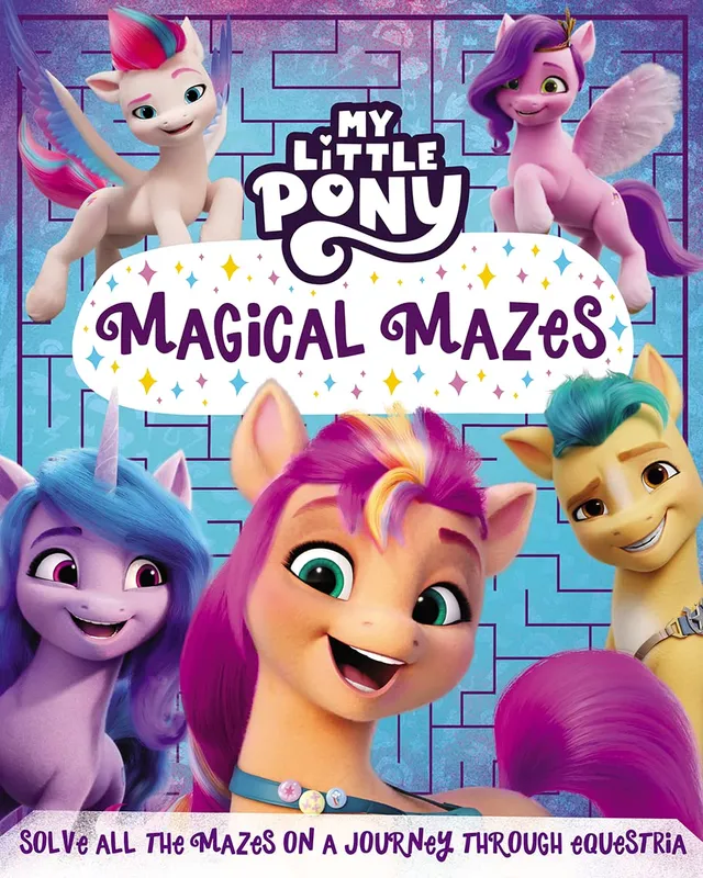 my-little-pony-magical-mazes-livre-labyrinthes-enfant image 1