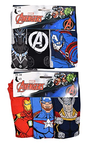 ozabi-avengers-pack-chaussettes-gar-on-coton image 5