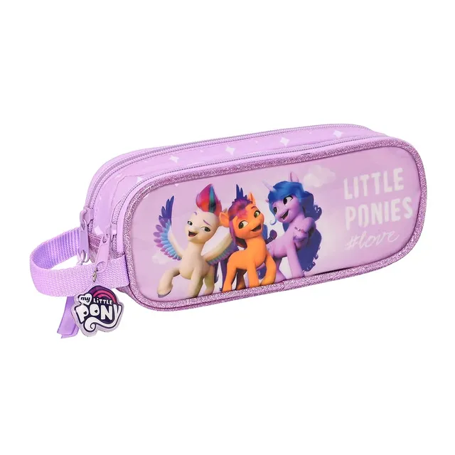 my-little-pony-trousse-double-multicolore-cole image 1