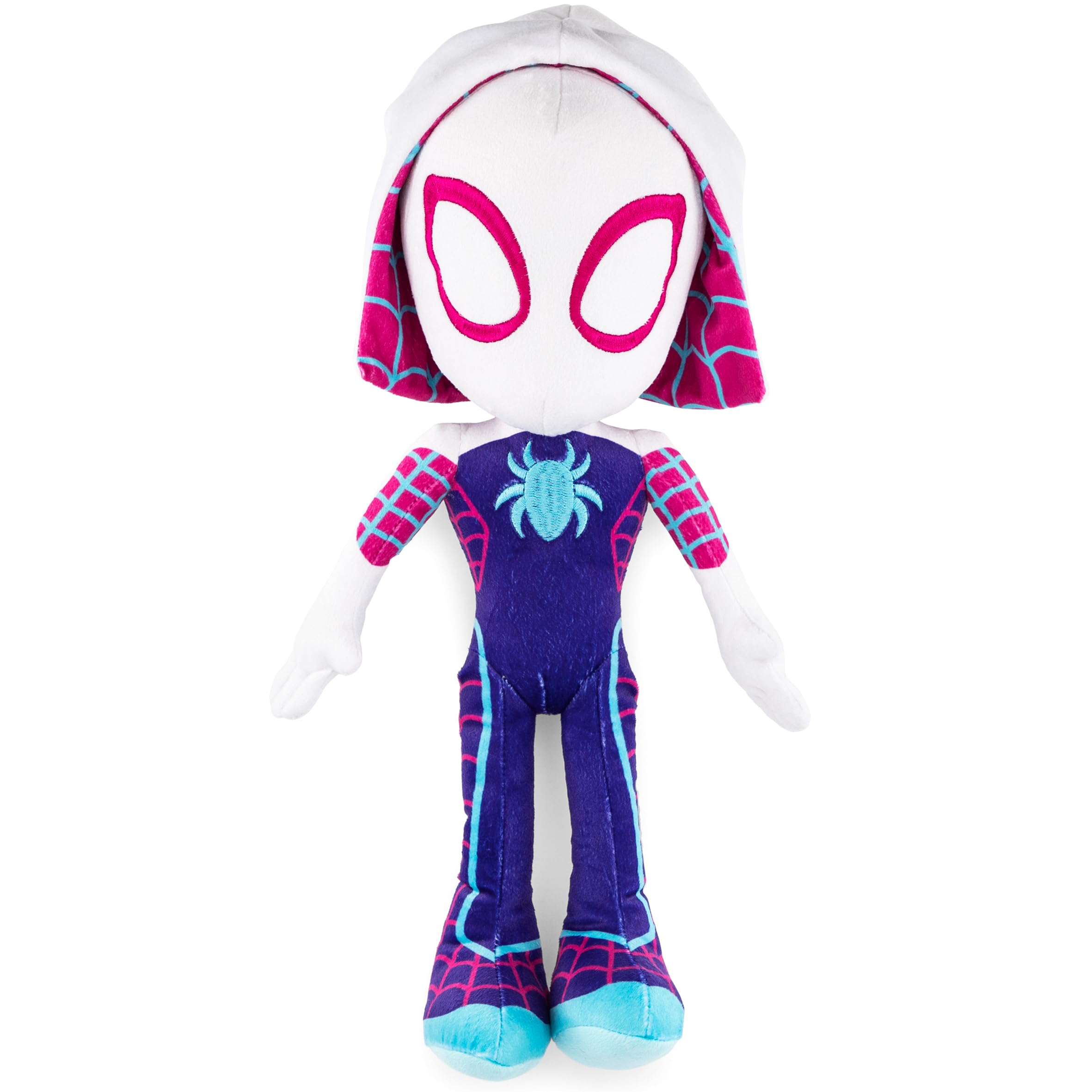 marvel-spidey-ghost-spider-couverture-peluche-130x150-cm-gris image 5