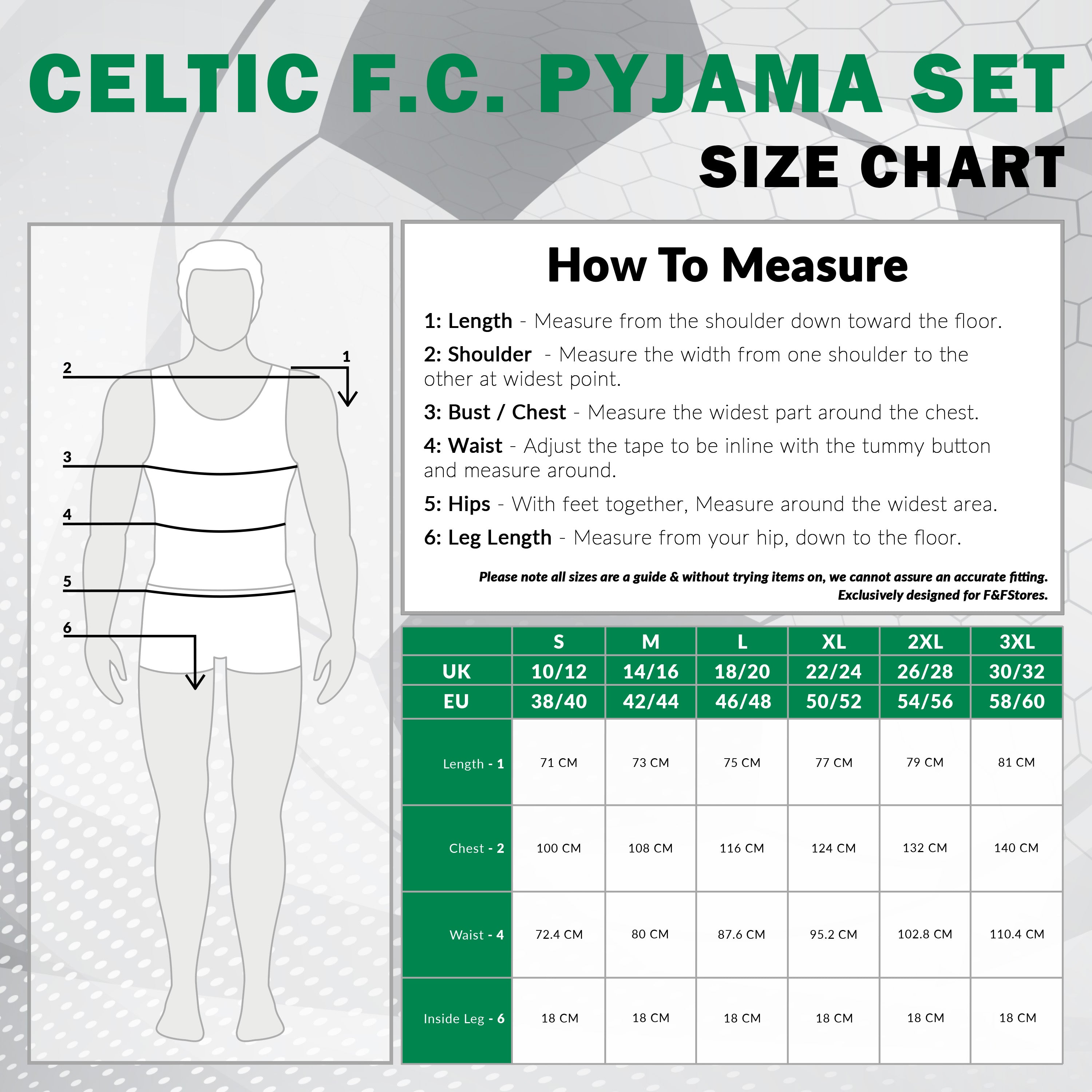 celtic-fc-pyjama-short-homme-vert-noir-coton image 6