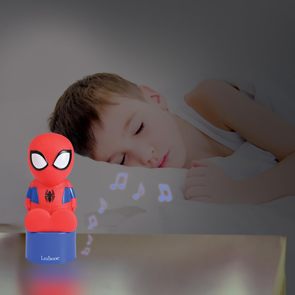 lexibook-spider-man-ns02sp-veilleuse-enceinte-bluetooth-enfant image 4