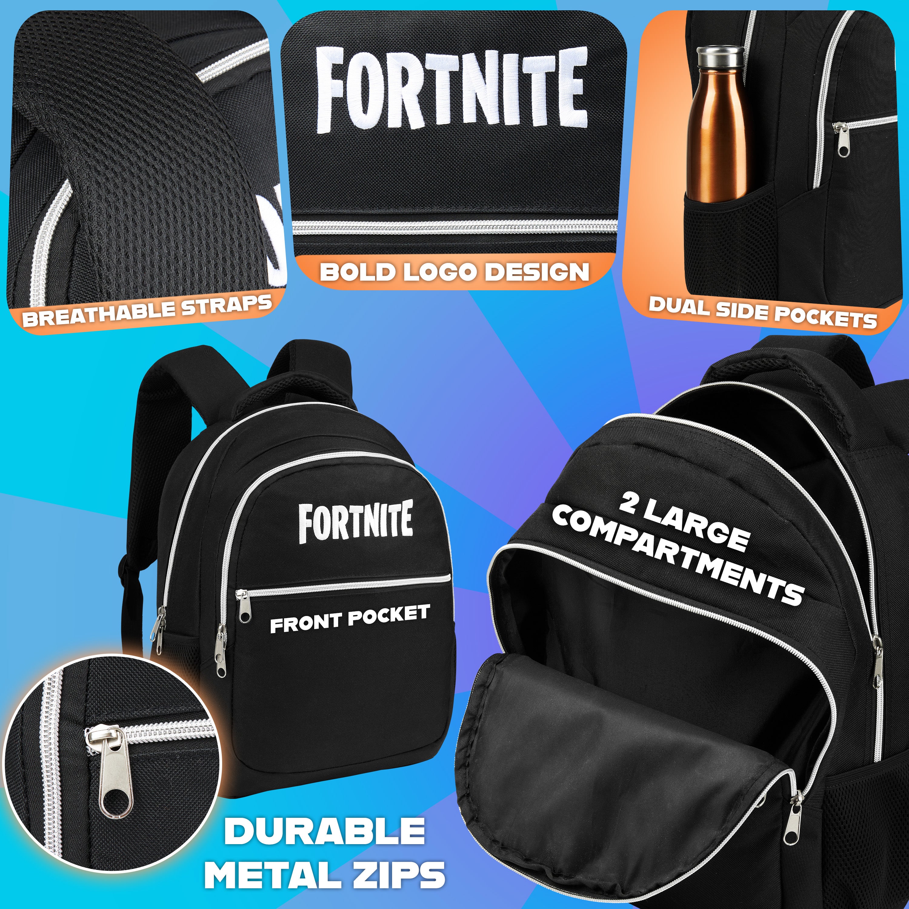 fortnite-sac-dos-gaming-camo-enfant-cole-sport image 4