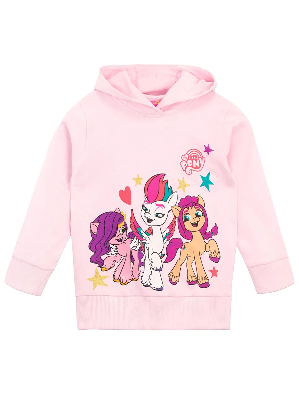 my-little-pony-sweat-fille-6-7-ans-capuche-izzy-sunny-zipp image 1