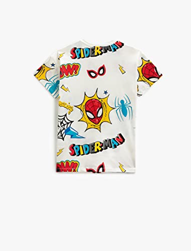 koton-spider-man-t-shirt-gar-on-coton-5-6-ans-imprim image 6