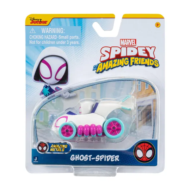 marvel-toys-spidey-ghost-spider-h-licopt-re-m-tal-7-5-cm image 1