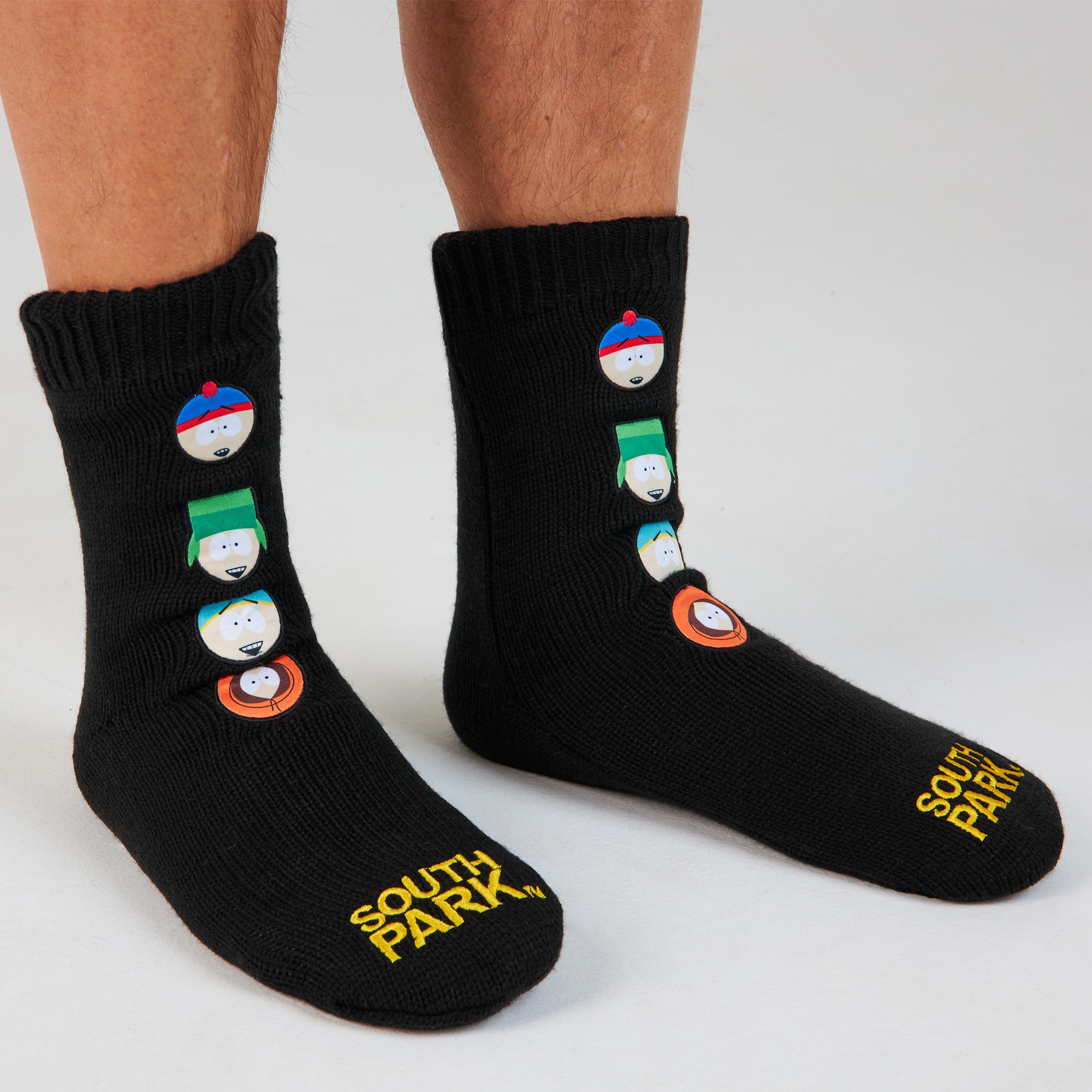 get-trend-men-chaussettes-chaussons-south-park-homme-pilou-antid-rapantes image 6