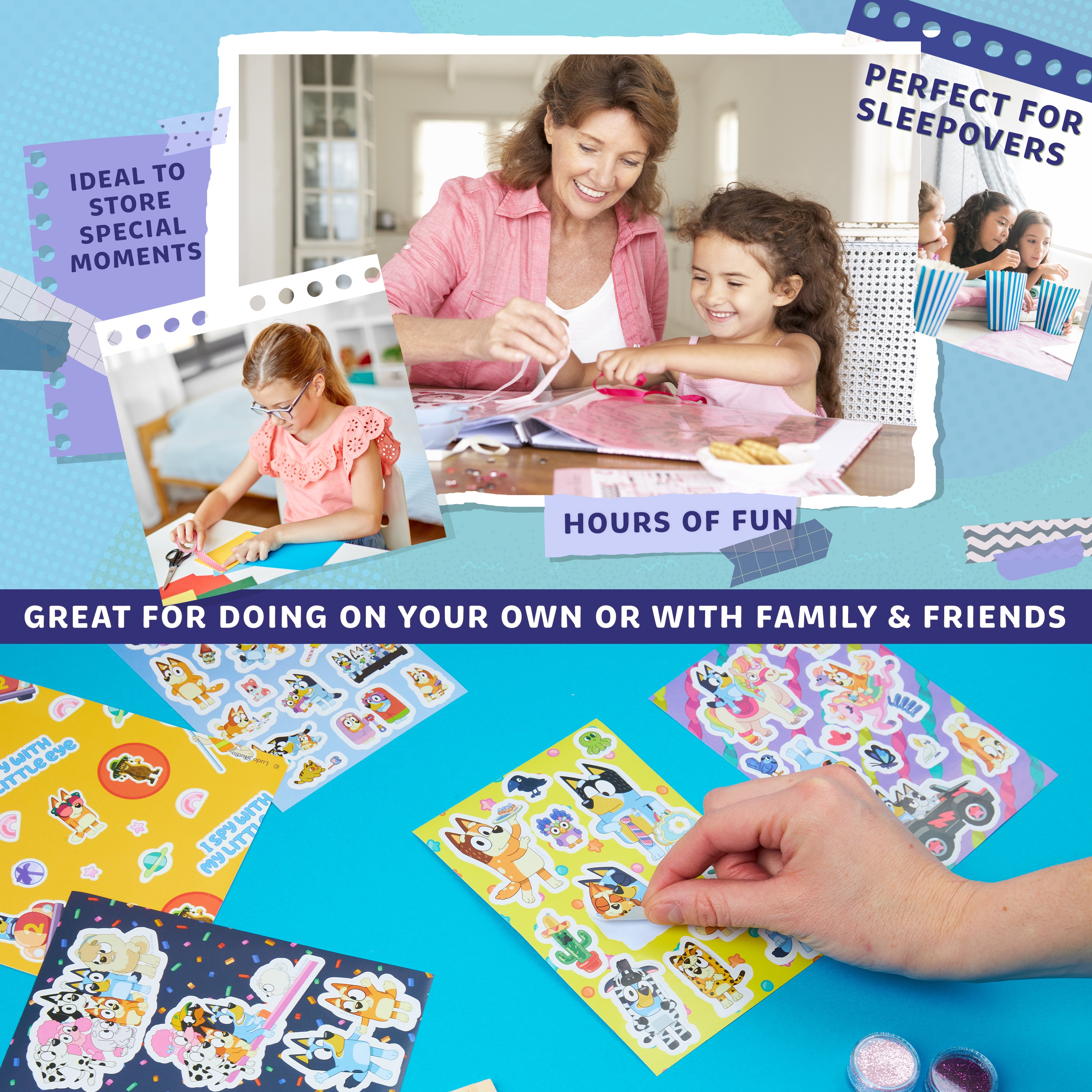 get-trend-bluey-kit-scrapbooking-enfant-complet image 3