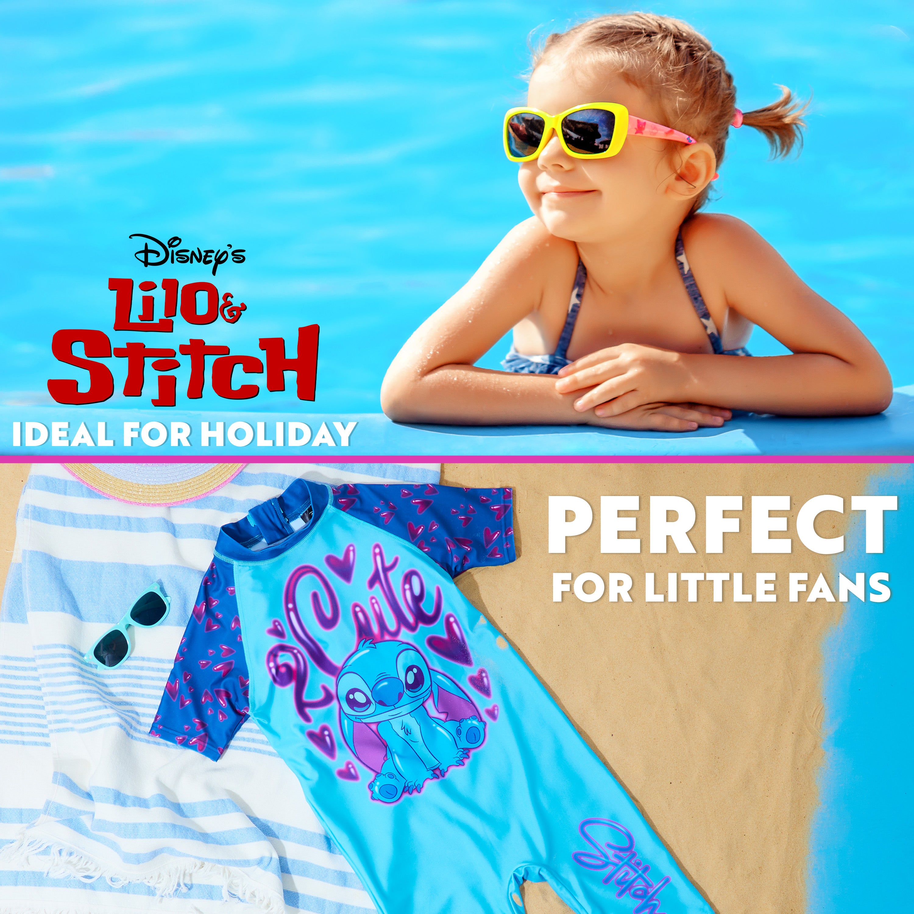 disney-maillot-de-bain-fille-une-pi-ce-7-8-ans-stitch image 4