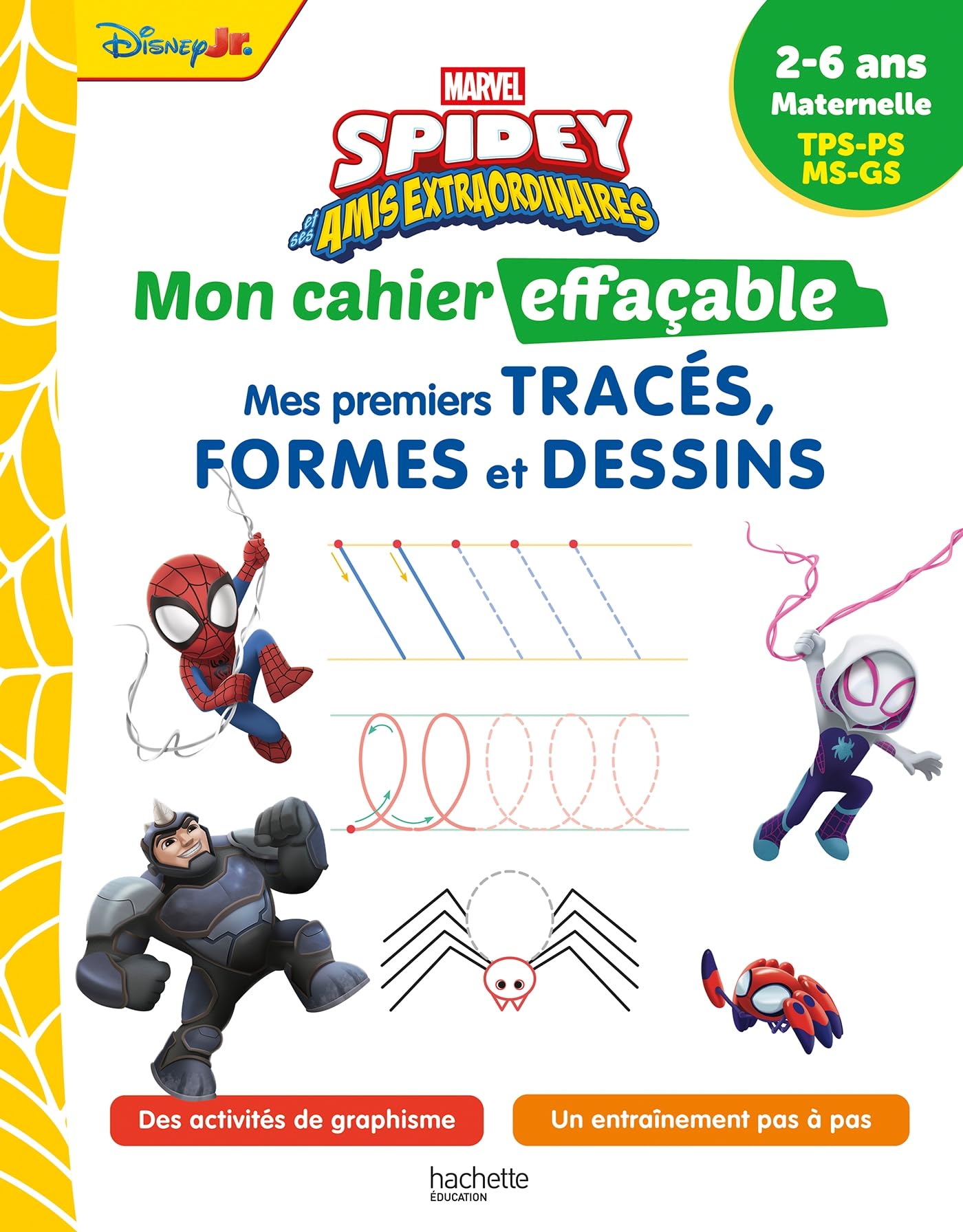 marvel-spidey-cahier-effa-able-premiers-trac-s-maternelle image 1