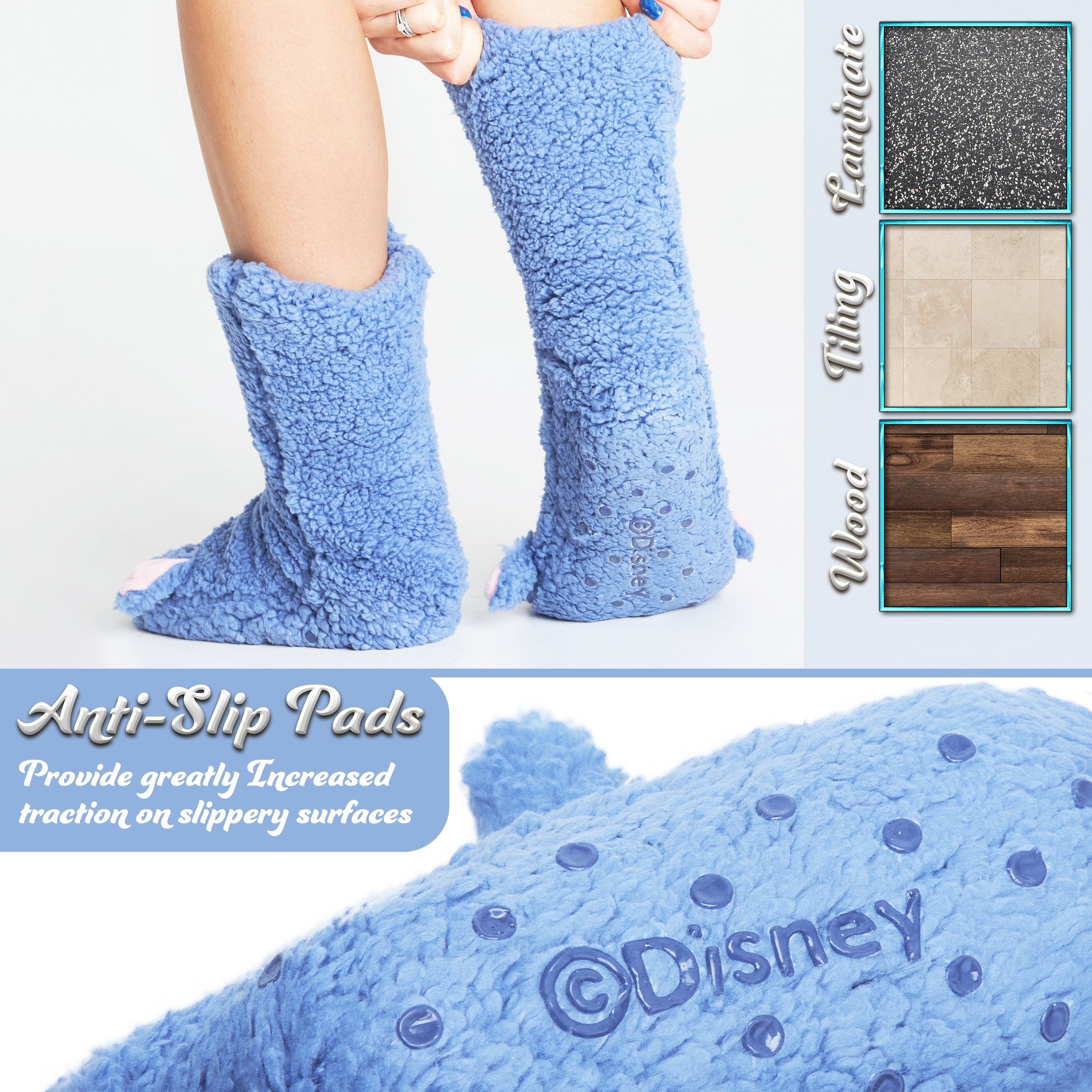 disney-chaussettes-pilou-femme-ado-antid-rapantes-stitch image 6