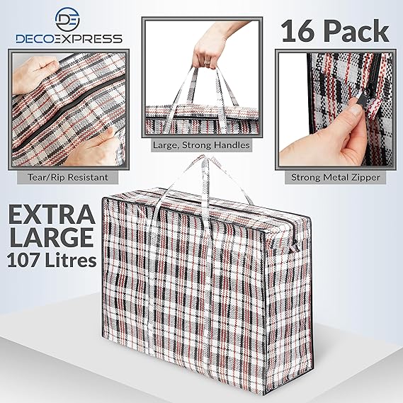 deco-express-sacs-de-rangement-xxl-zipp-s-lot-de-16 image 4