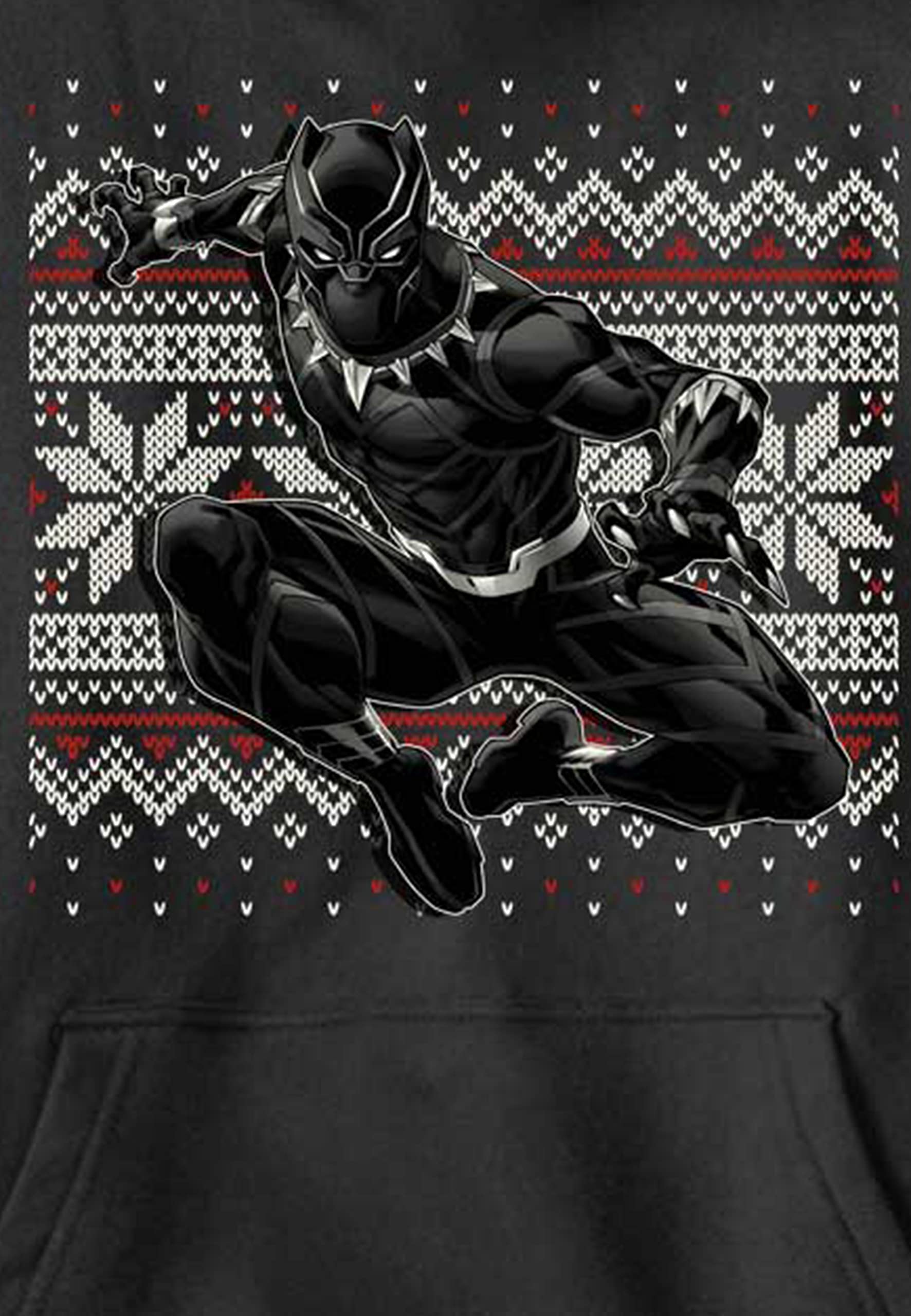 marvel-black-panther-sweat-capuche-enfant-panther-holiday-7-ans image 2