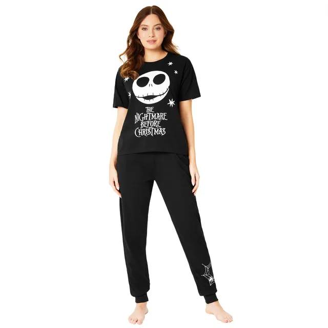 disney-pyjama-femme-nightmare-t-shirt-pantalon-taille-m image 1