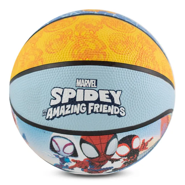 marvel-spidey-et-amis-ballon-basket-taille-3-caoutchouc image 1