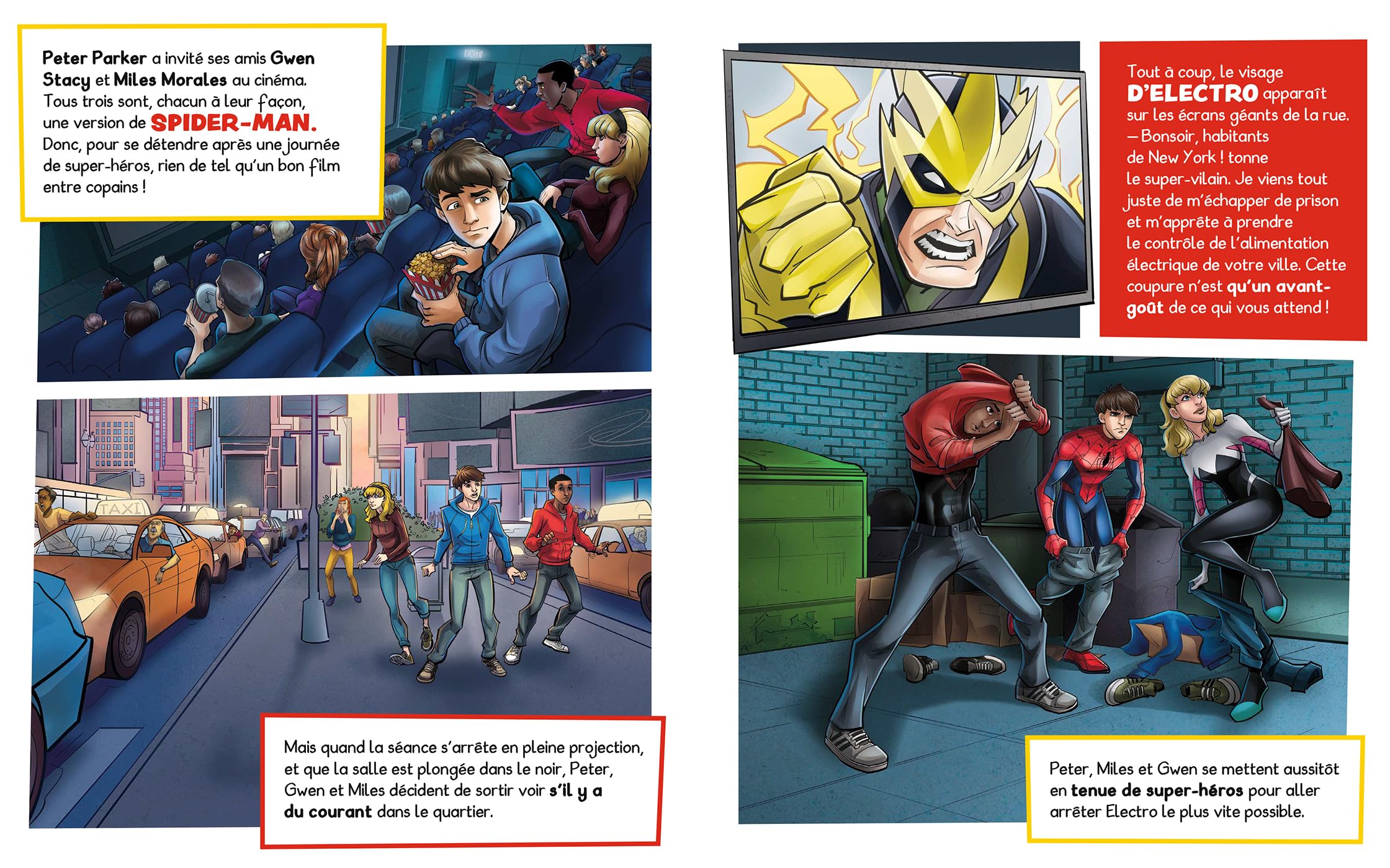 marvel-spider-man-bd-3-face-aux-menaces-bande-dessin-e-enfant image 4