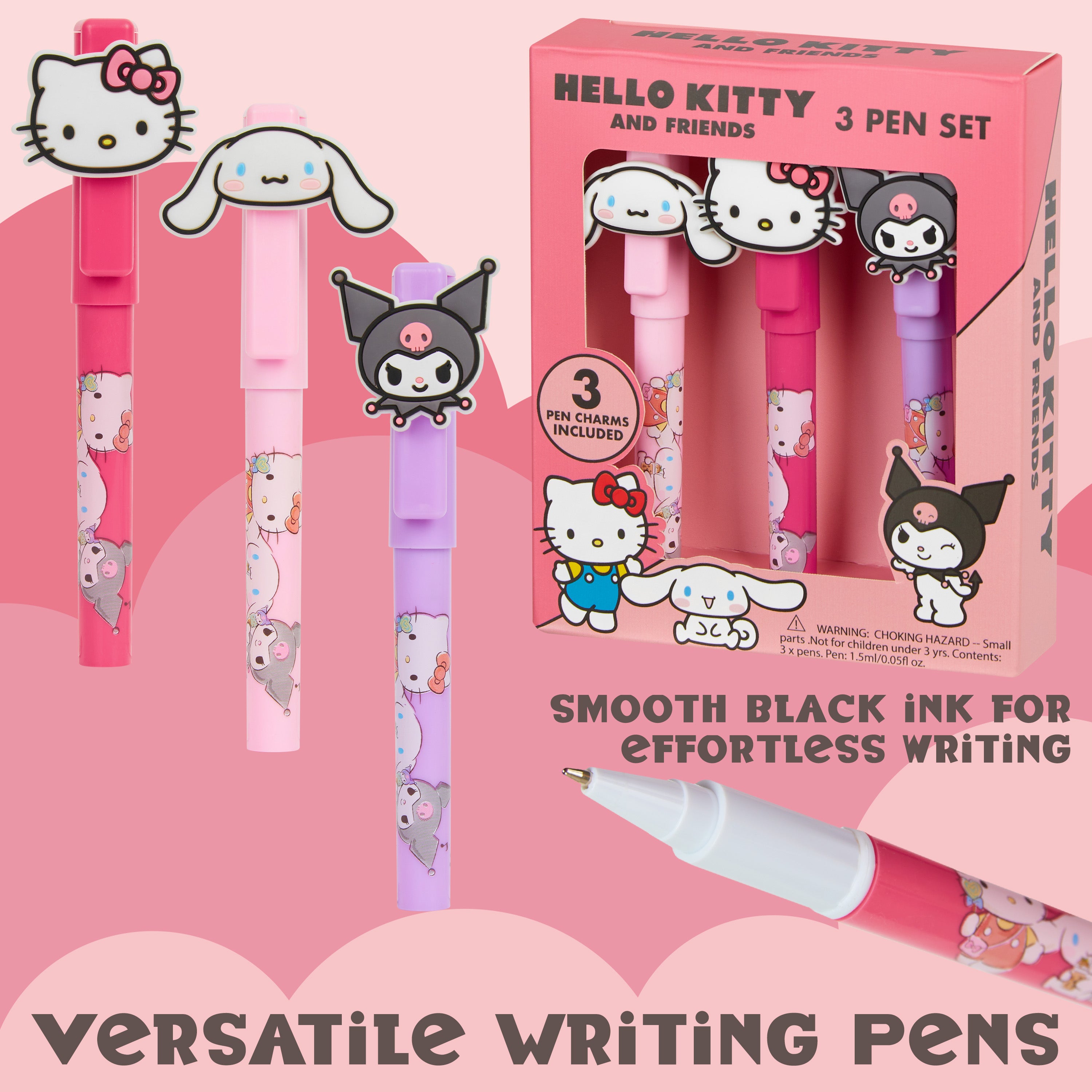 hello-kitty-stylos-bille-lot-de-3-toppers-personnages image 6