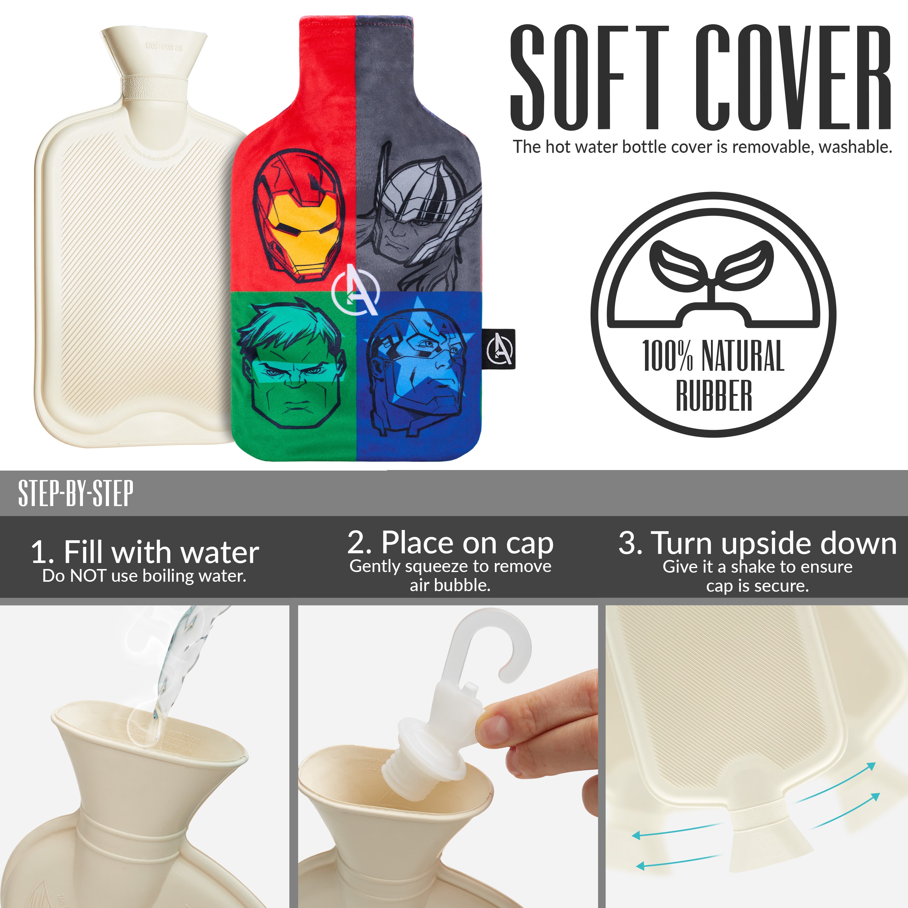 marvel-bouillotte-eau-chaude-housse-polaire-2l-avengers image 6