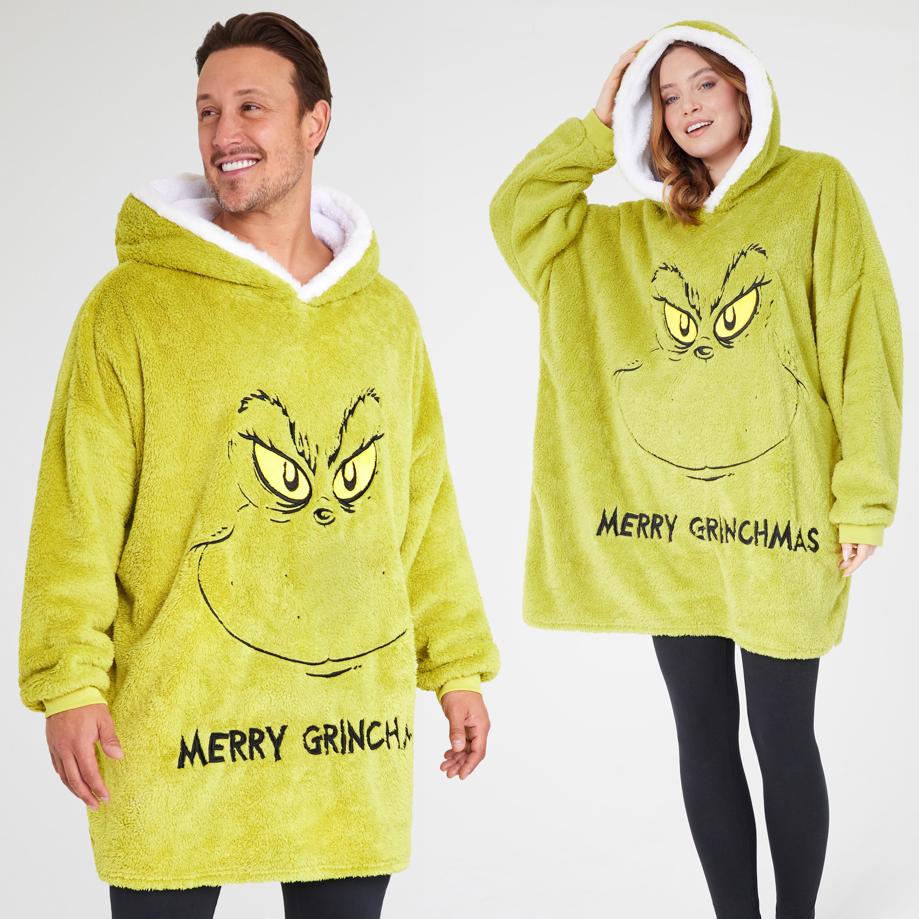 get-trend-women-grinch-sweat-plaid-femme-vert-taille-unique image 4