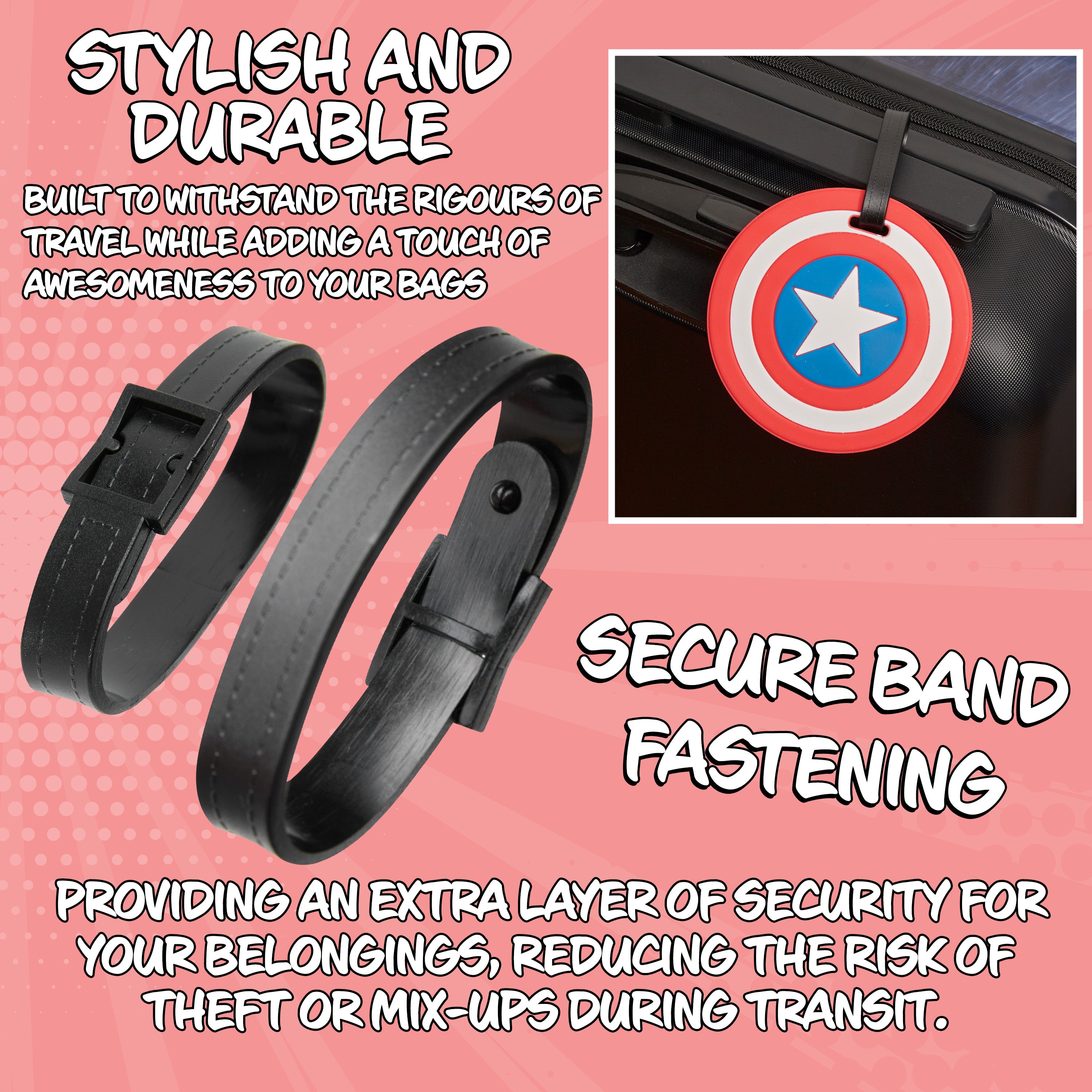 marvel-captain-america-tiquette-valise-pvc-rouge-adresse-voyage image 5