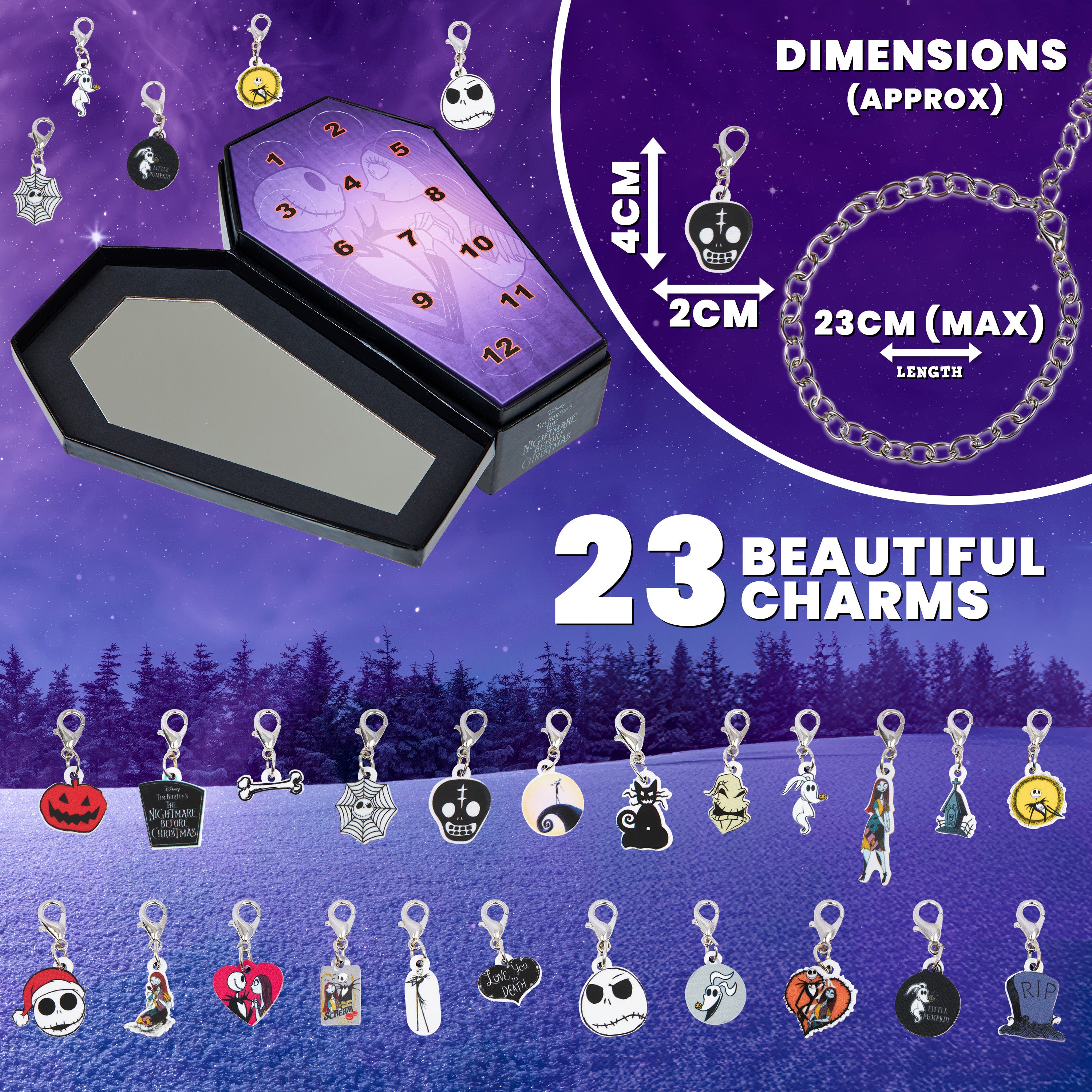 disney-l-trange-no-l-calendrier-de-l-avent-bijoux-2025-noir image 5