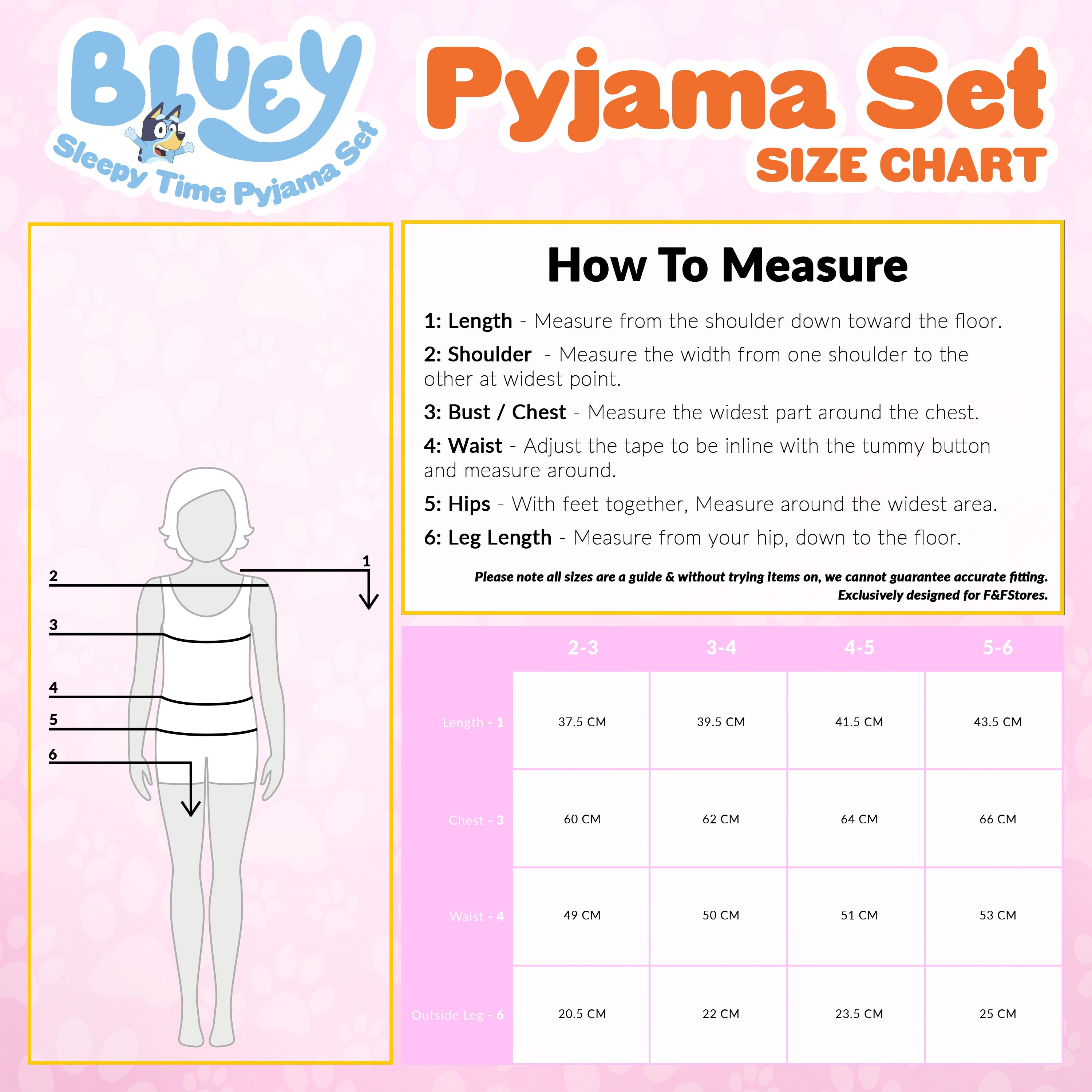 bluey-pyjama-short-fille-t-2-pi-ces-5-6-ans image 6