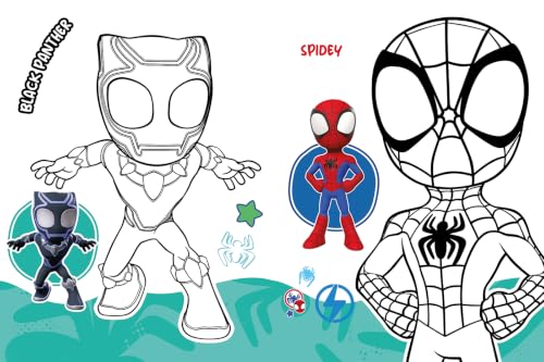 marvel-spidey-et-ses-amis-livre-coloriage-5-ans image 4