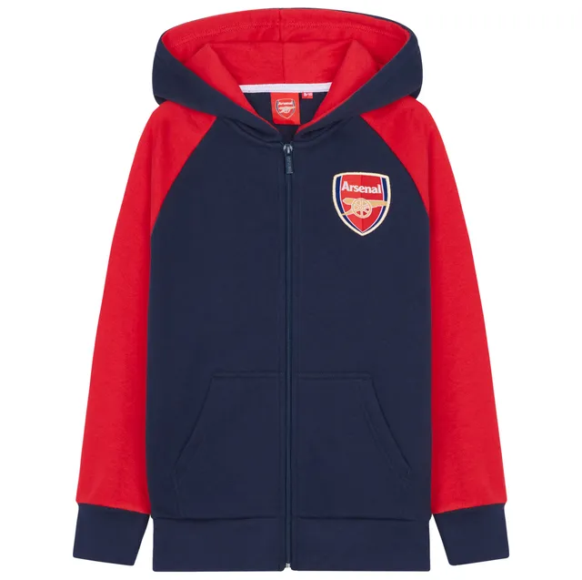 arsenal-sweat-capuche-zipp-gar-on-poches-7-14-ans image 1