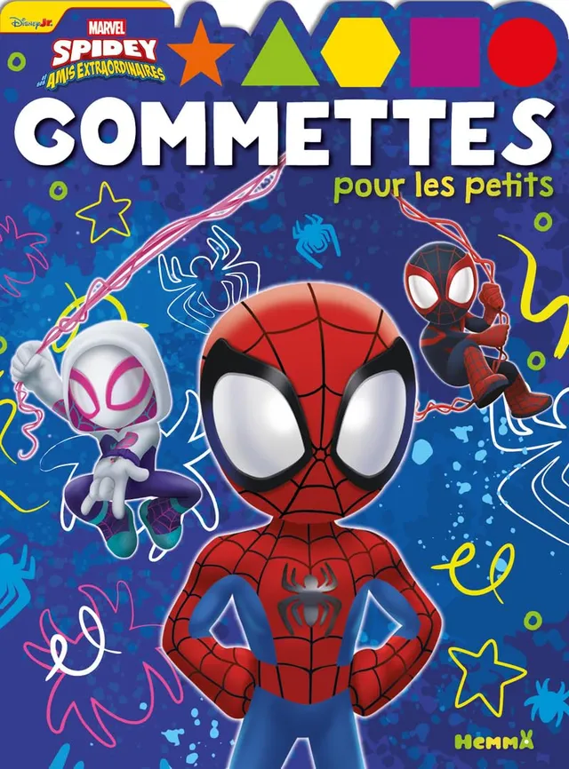 marvel-spidey-gommettes-pour-les-petits-livre-activit-s-3-ans image 1