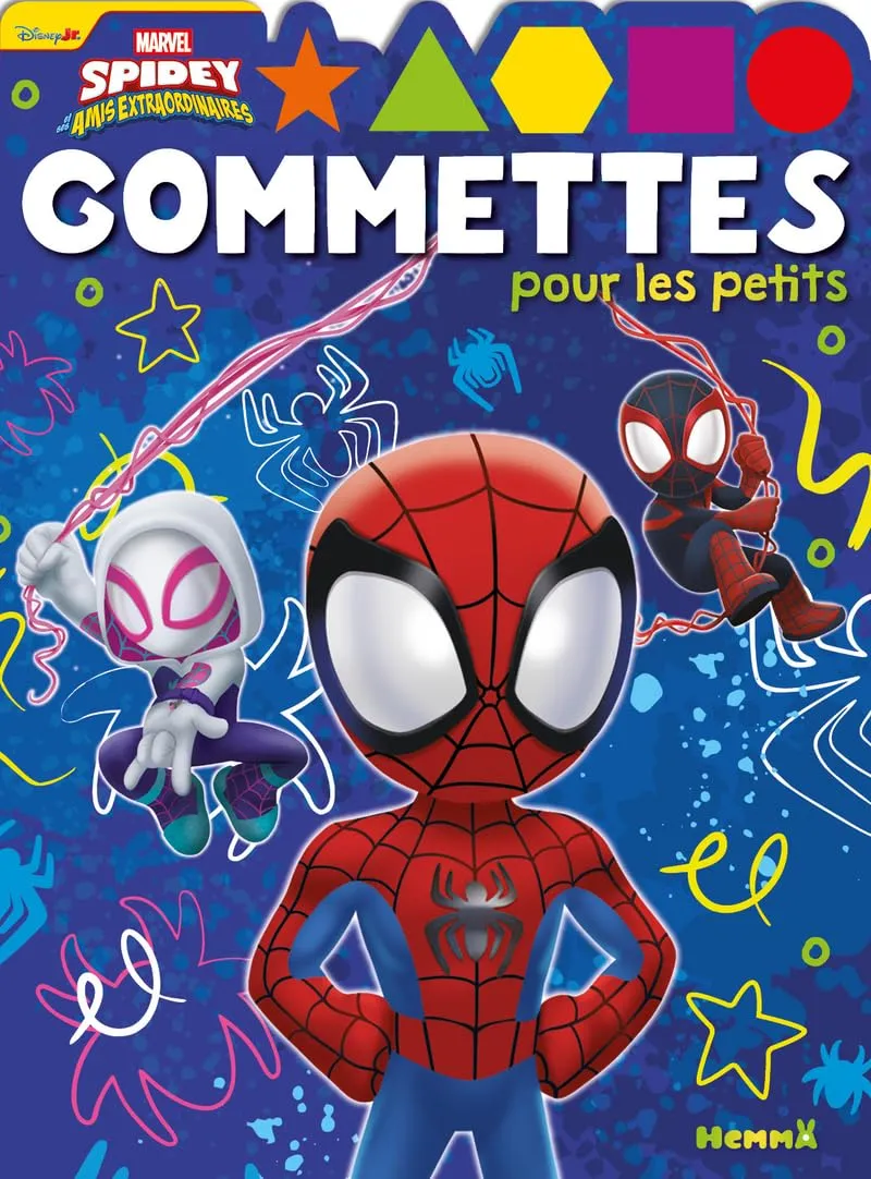 marvel-spidey-gommettes-pour-les-petits-livre-activit-s-3-ans image 1