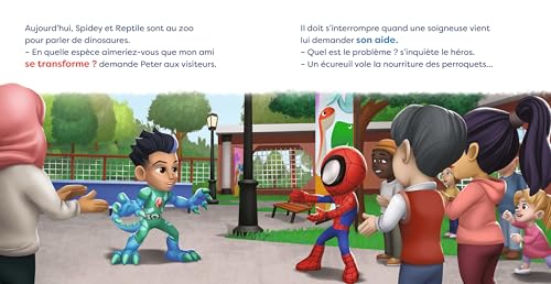 spidey-mission-dino-d-sastre-livre-enfant-marvel image 8