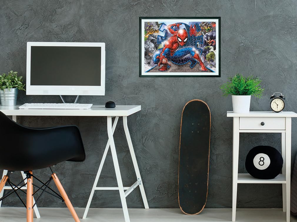 marvel-spider-man-puzzle-enfant-104-pi-ces-6-ans-clementoni image 4