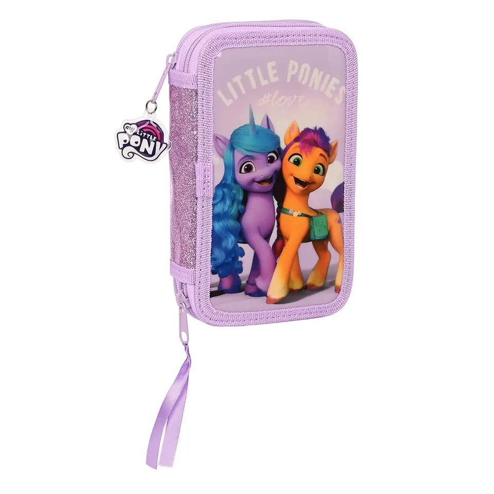 my-little-pony-trousse-scolaire-garnie-28-pi-ces-violette image 1