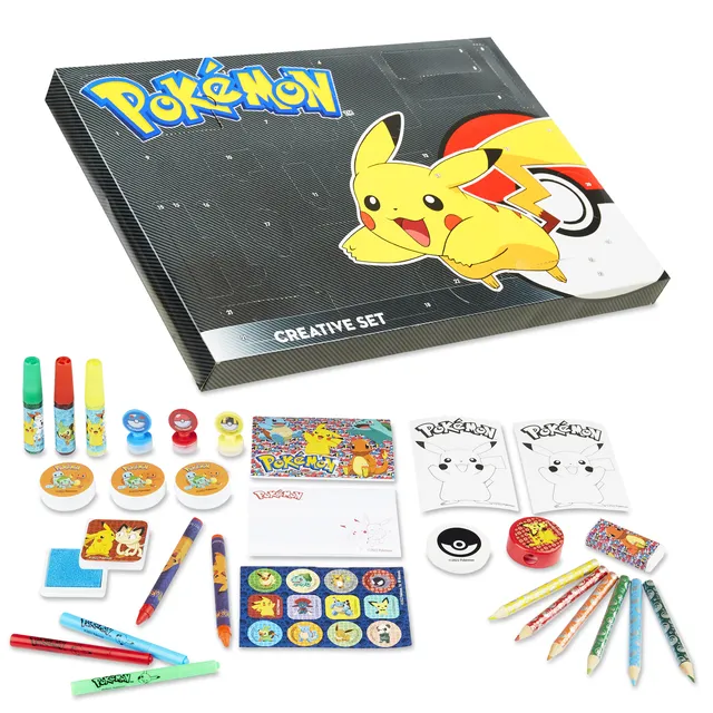 get-trend-pokemon-calendrier-avent-papeterie-24-surprises-enfant image 1