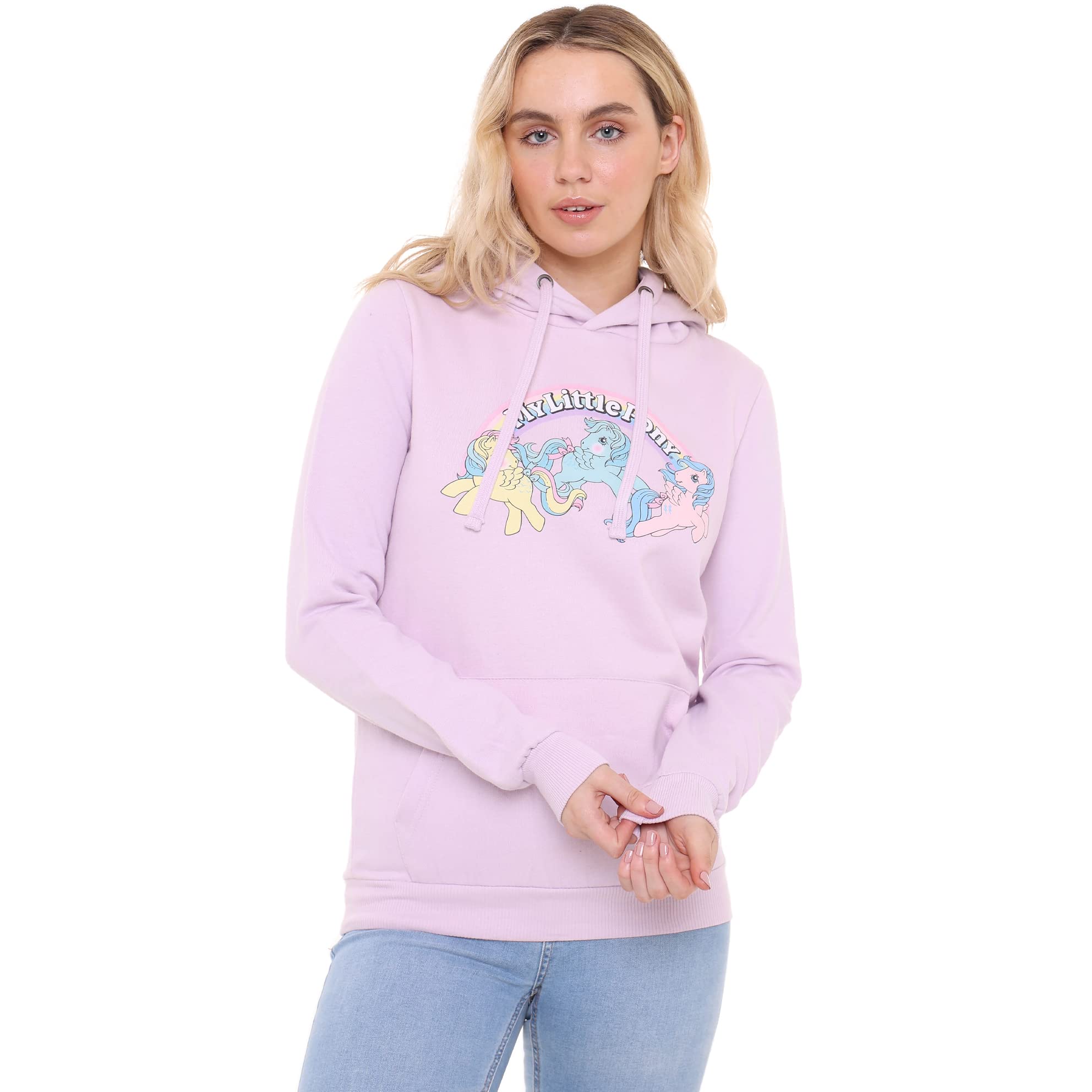 my-little-pony-original-rainbow-hoodie-femme-lavande-s image 3