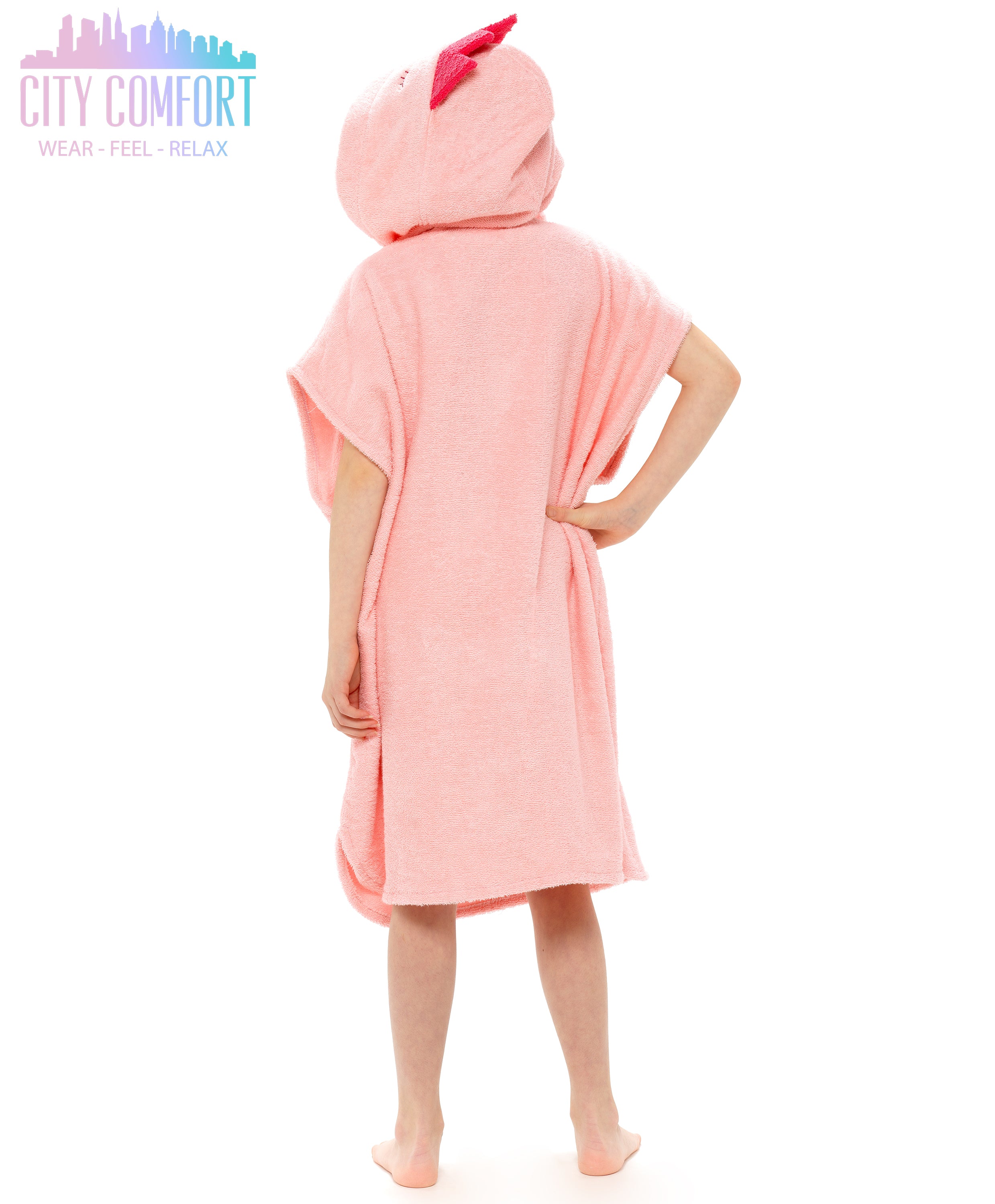 citycomfort-poncho-serviette-enfant-coton-3-5-ans image 7