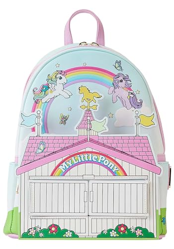 my-little-pony-stable-mlpbk0022-mini-sac-dos-bleu-cuir-vegan image 7