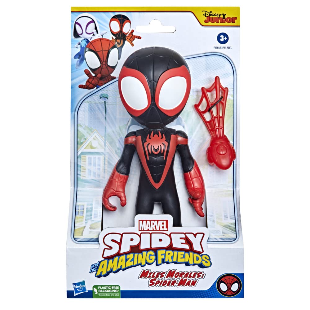 spidey-amazing-friends-miles-morales-22-5-cm-figurine-g-ante-enfant image 3