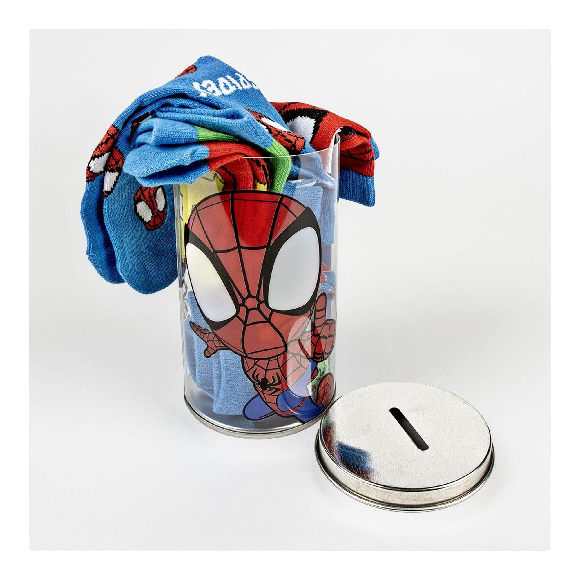 cerd-spidey-chaussettes-enfant-lot-4-taille-23-26-coton image 2