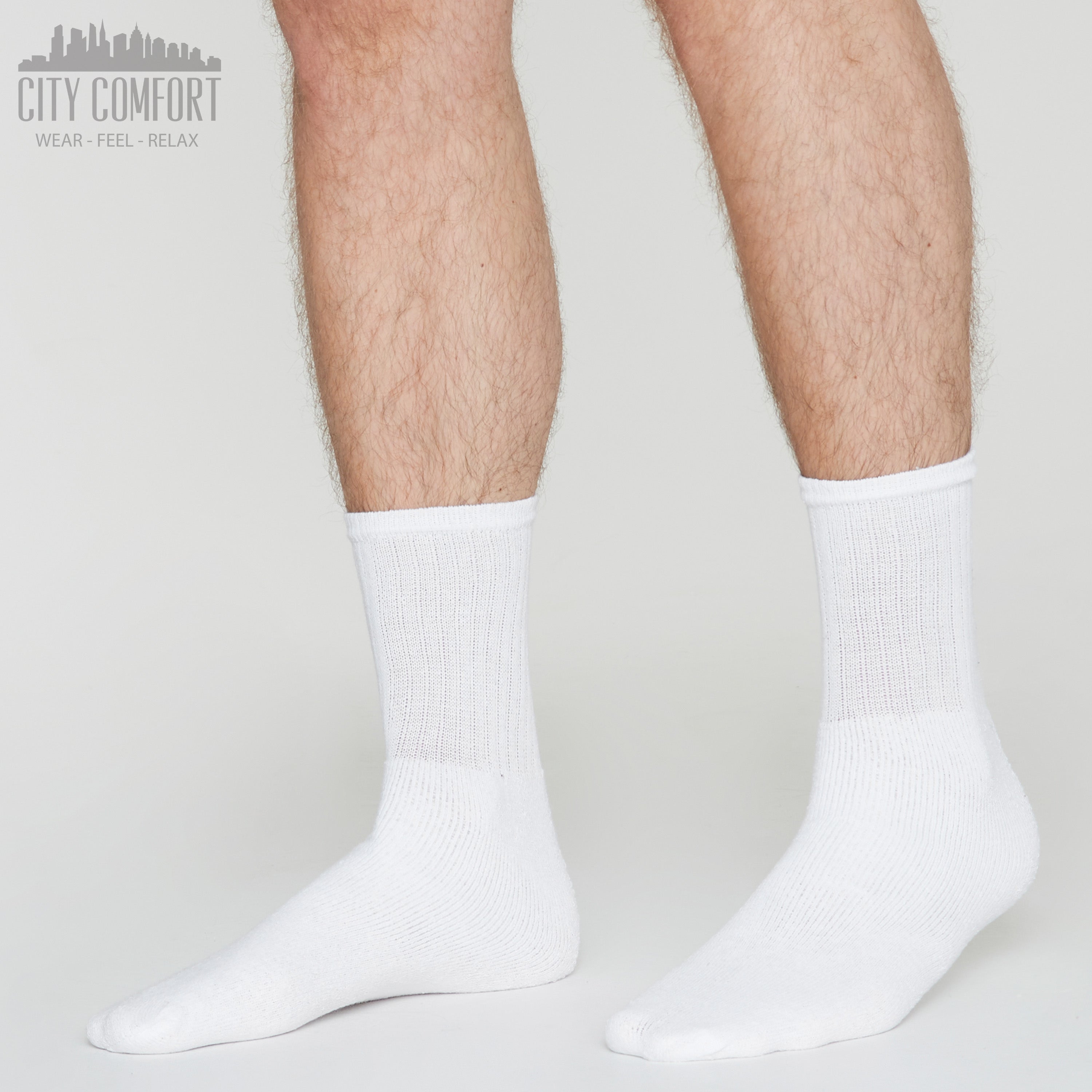 citycomfort-chaussettes-homme-coton-lot-de-12 image 2