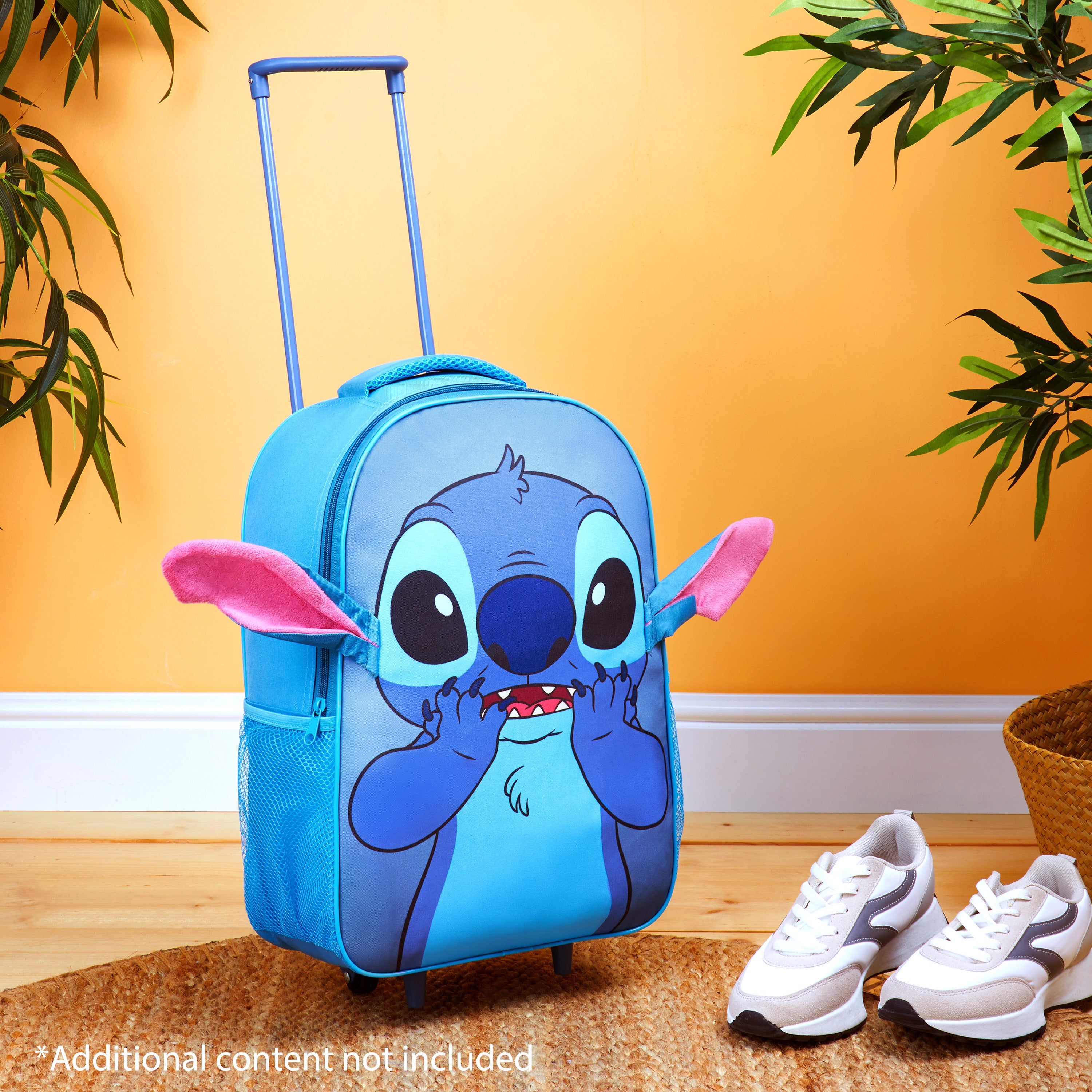 disney-stitch-boys-valise-cabine-enfant-pliable-43x30x14cm-stitch image 5