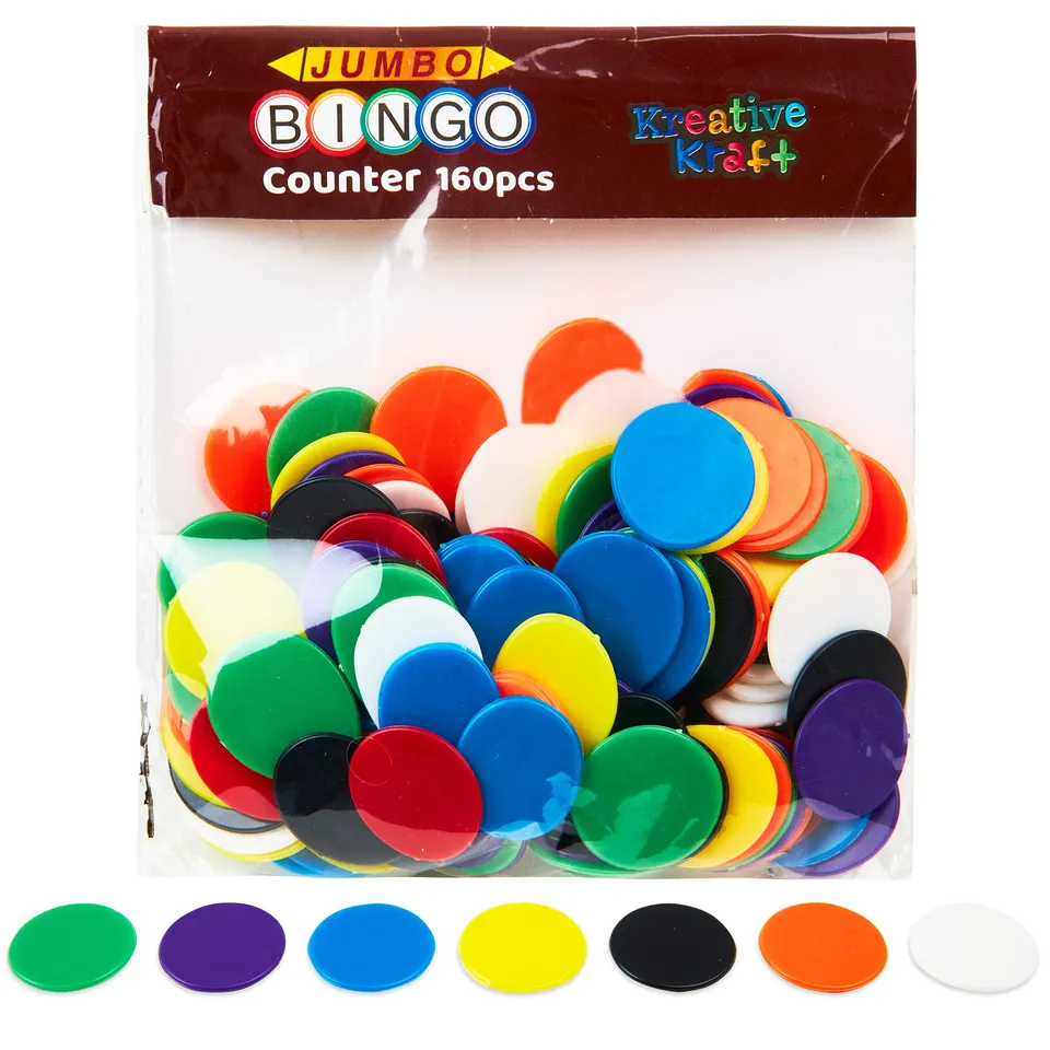 kreativekraft-pions-bingo-couleur-multi-chips-f-te image 1