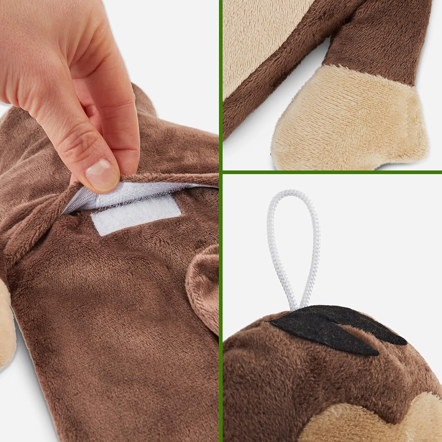 get-trend-bouillotte-eau-singe-peluche-polaire-1-litre image 7