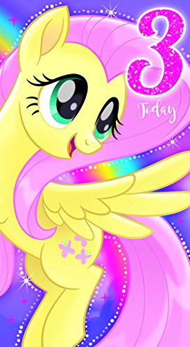 my-little-pony-mp032-carte-anniversaire-3-ans-232-x-128-mm image 3