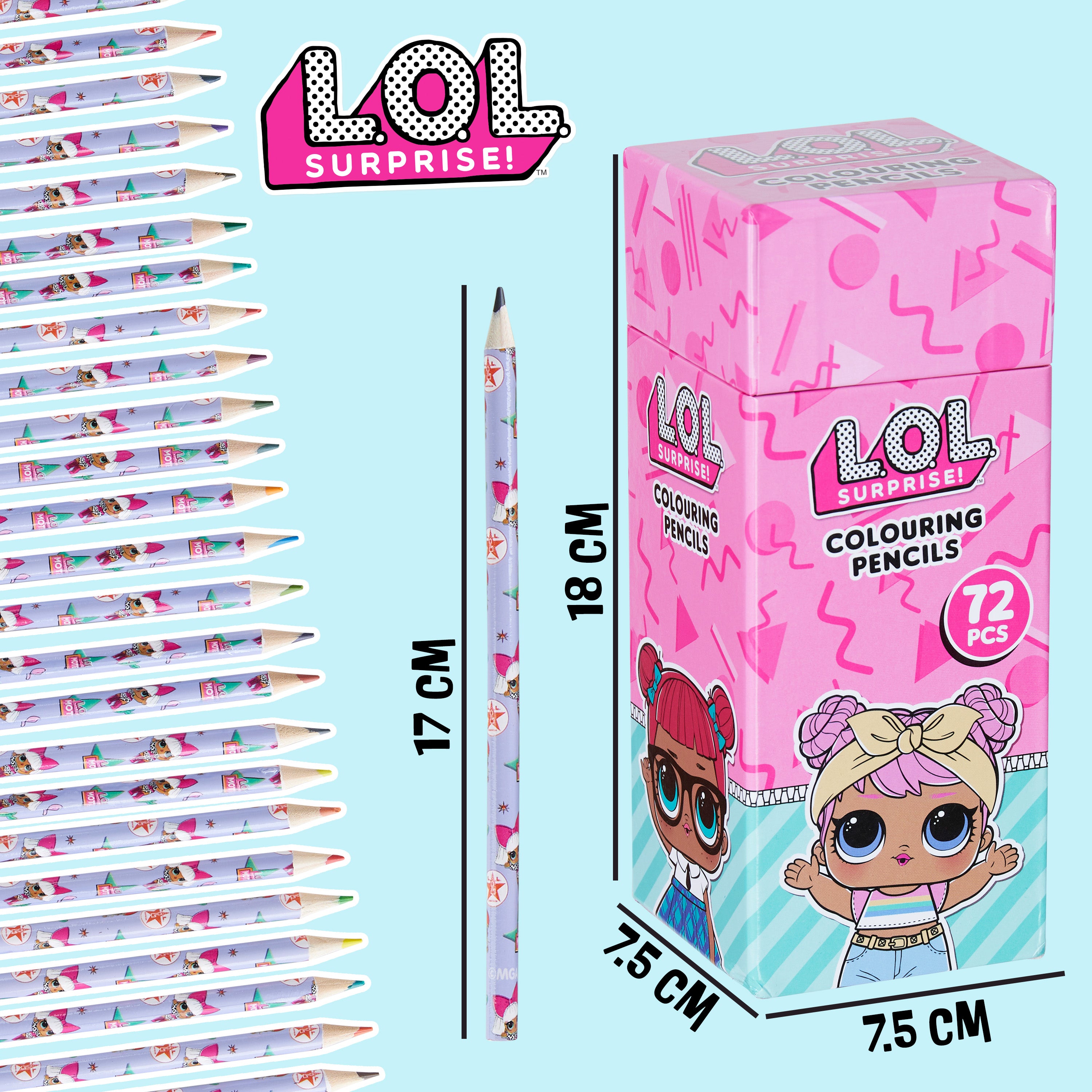 l-o-l-surprise-crayons-de-couleur-72-pi-ces-bo-te-fille image 5