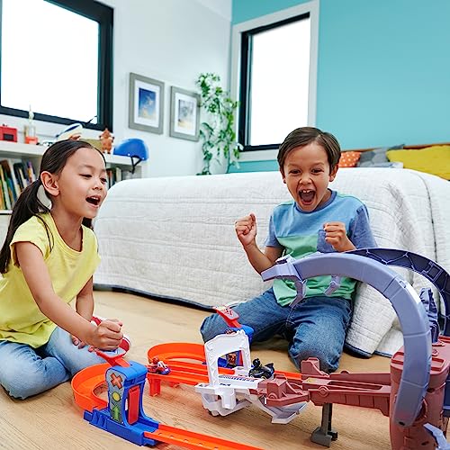 hot-wheels-racerverse-piste-mobile-spider-man-coffret-2-voitures image 8