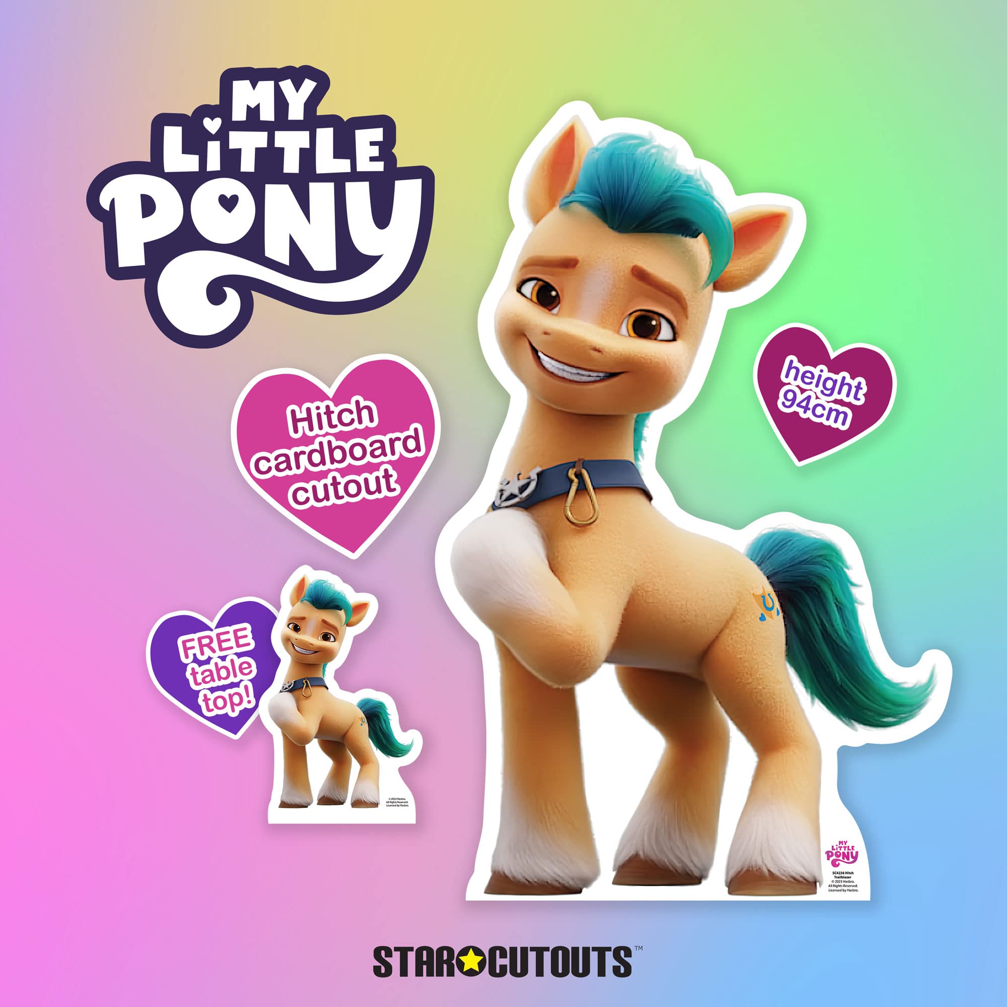 star-cutouts-my-little-pony-silhouette-carton-mini-hitch-trailblazer image 2
