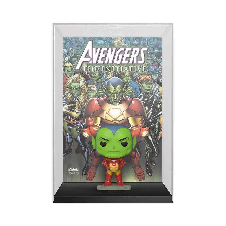 funko-pop-comic-cover-iron-man-skrull-figurine-vinyle image 1
