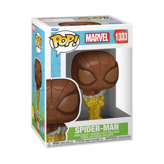 funko-pop-easter-spider-man-chocolat-figurine-vinyle-9-5-cm image 1
