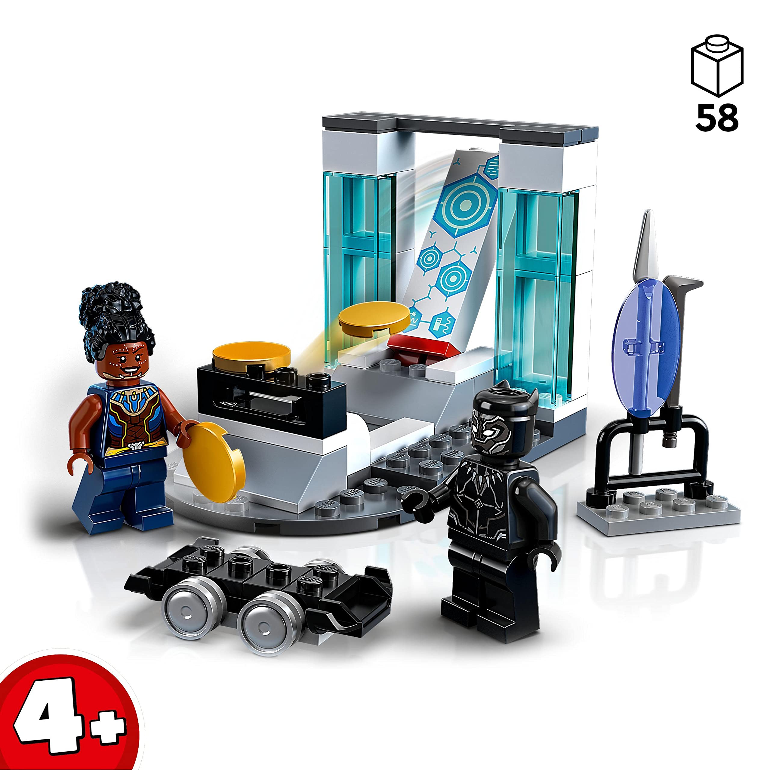 lego-marvel-76212-le-labo-de-shuri-jouet-4-ans-58-pi-ces image 2